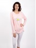 Daisy Print Long Sleeves Fashion Top